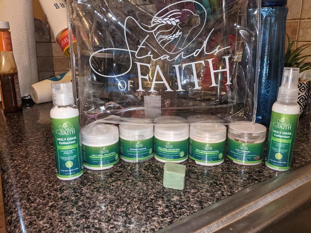 Customer photo review of Big Faith Travel Size/Gift Set