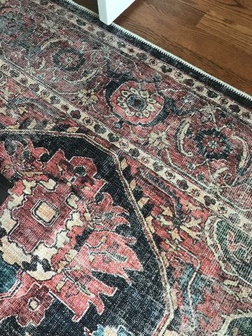 Customer photo review of Distressed Vintage Kendra Area Rug