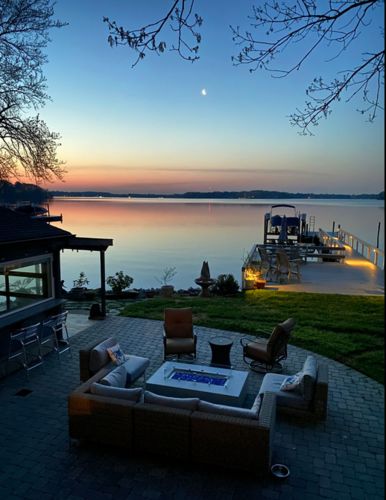 Customer photo review of 7 Pcs Outdoor Wicker Sectional Sofa All-Weather Conversation Set with Cushion/Tea Table