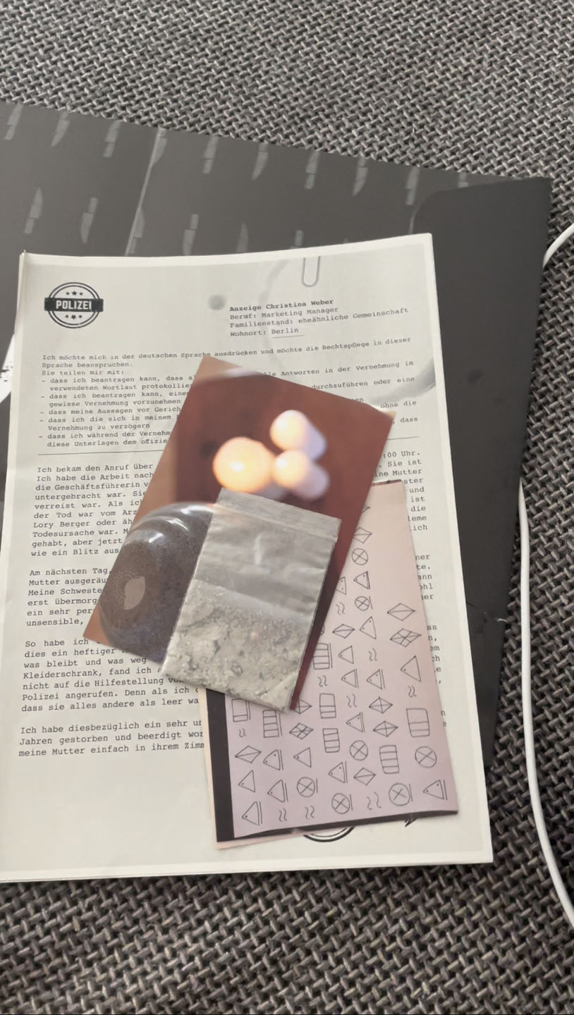 Customer photo review of Datei Asche (analog)