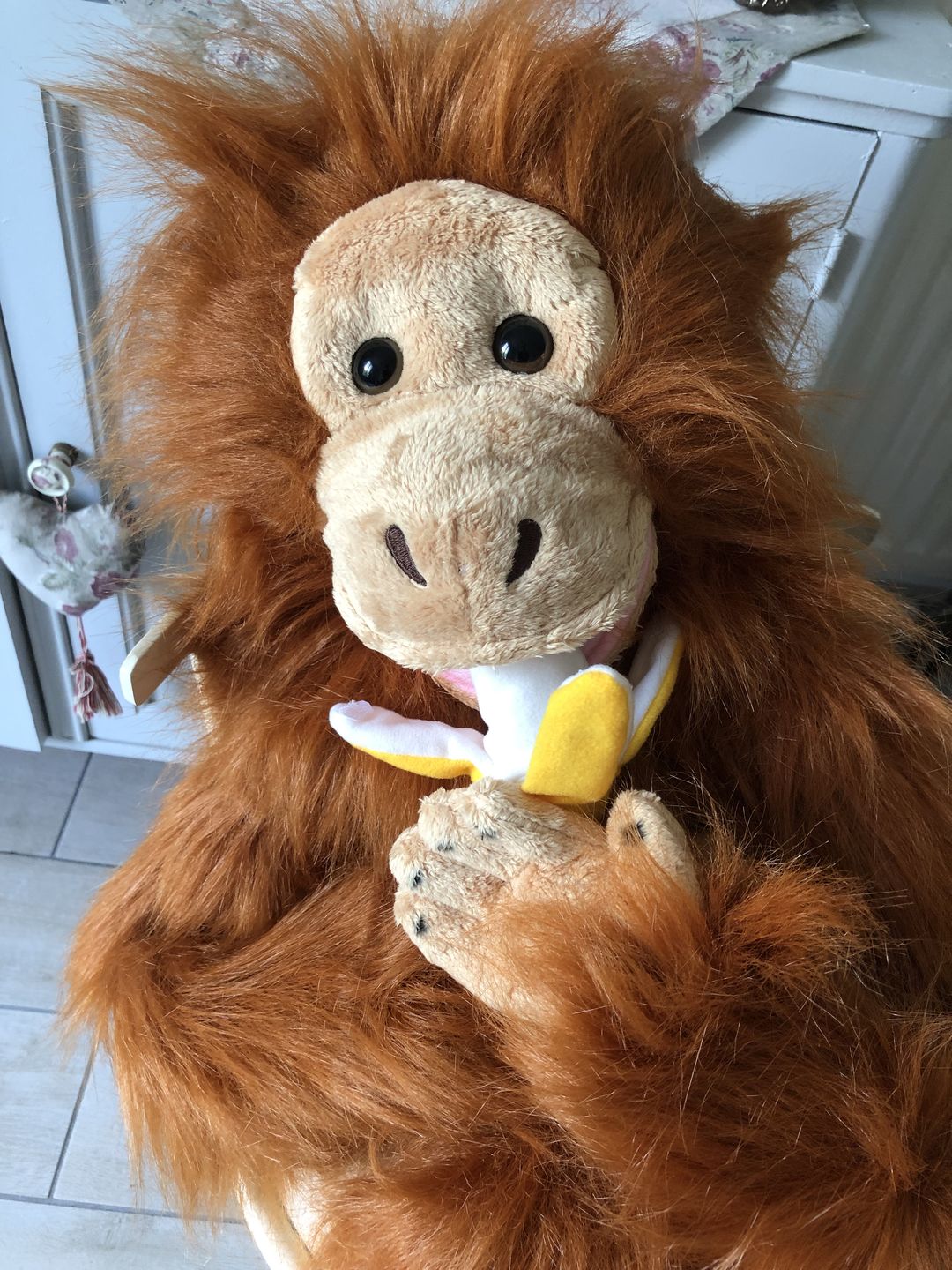Customer photo review of Orang-outan Marionnette
