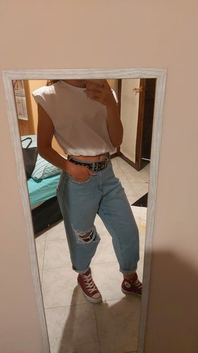 Customer photo review of Maglietta Spalline Rinforzate