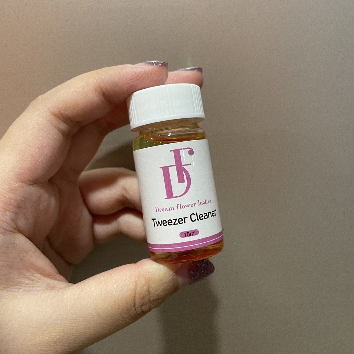 Customer photo review of Lash Tweezers Cleaner