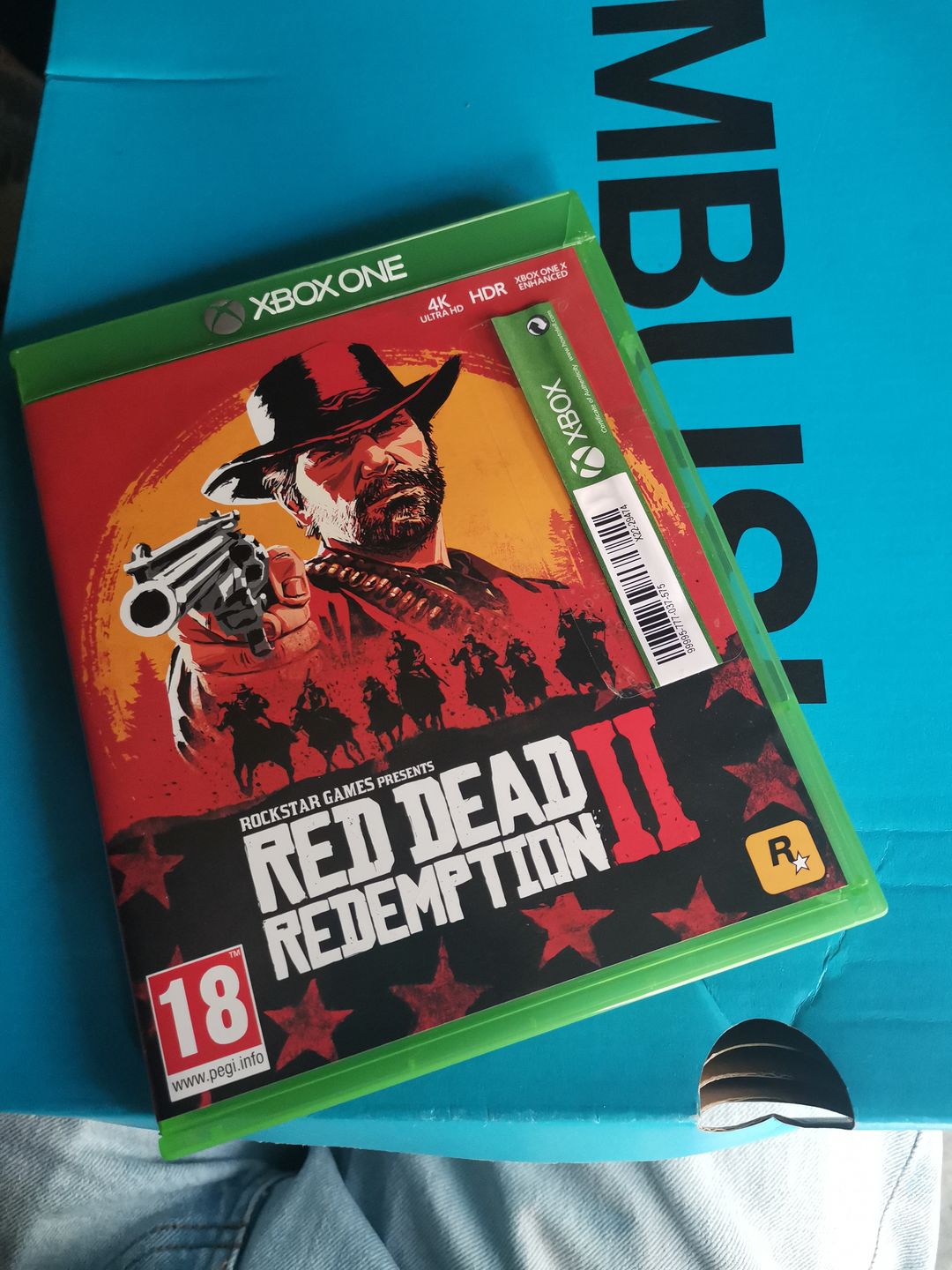 Customer photo review of Red Dead Redemption 2 (XB1)