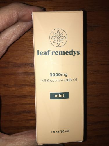 Customer photo review of 30ML Full Spectrum CBD Tincture