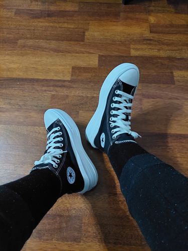 Zapatilla Converse Chuck Taylor Hi Move Mujer Negro - Blockstore.cl