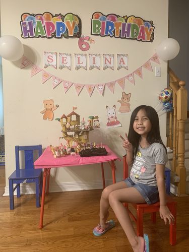 Customer photo review of Free Calico Critters Party Printables