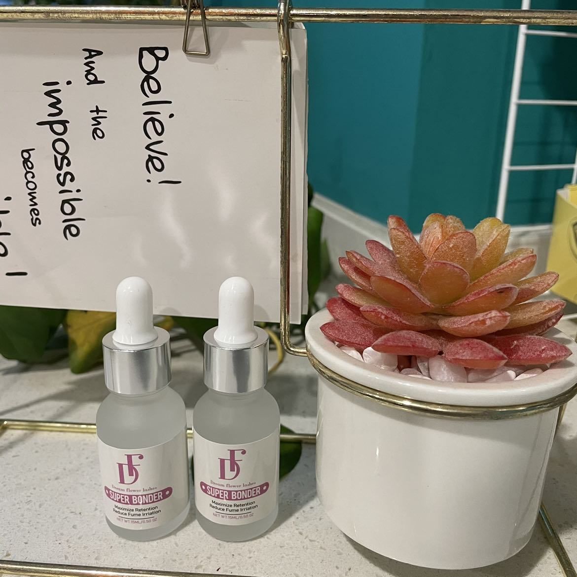 Customer photo review of Super Bonder for Eyelash Extension