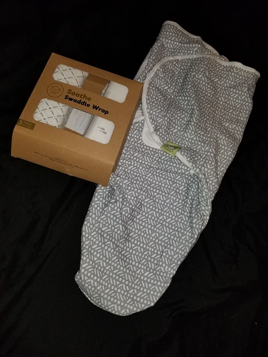 Customer photo review of 3-Pack SOOTHE Swaddle Wraps