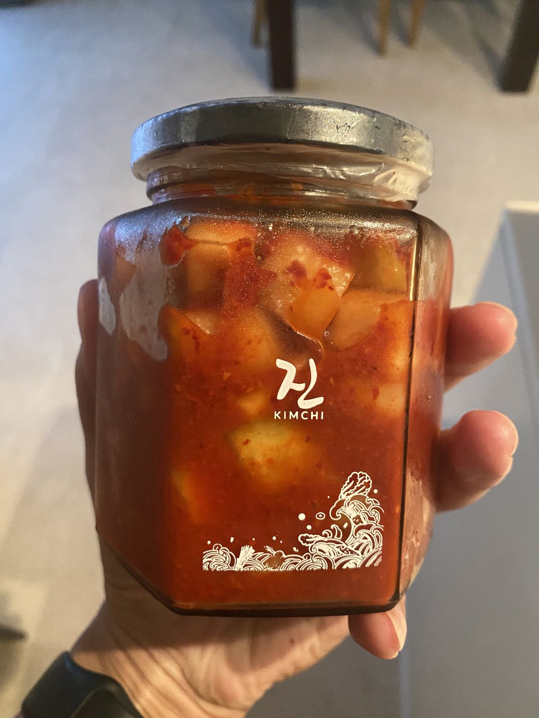 Customer photo review of JIN "Radish" Kimchi