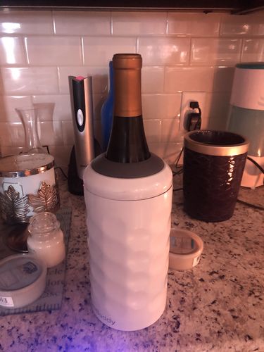 Customer photo review of Universal Wine Buddy | Glossy White