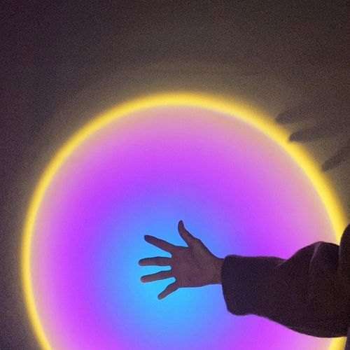 Customer photo review of The Sunset Lamp