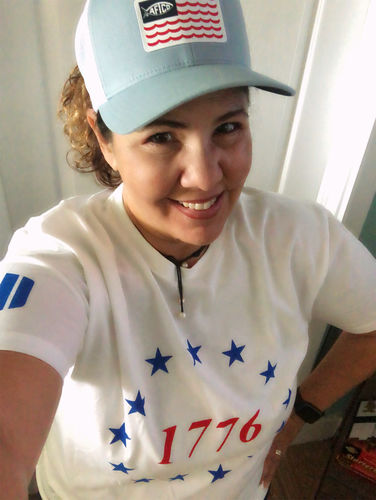 Customer photo review of 4th of July Special | 1776 Stars Tee