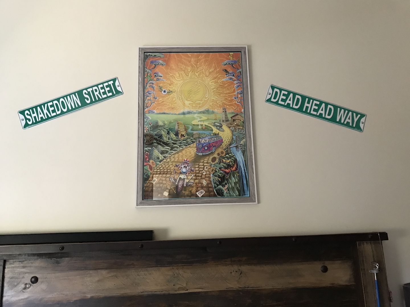 Customer photo review of Grateful Dead Shakedown Street Sign