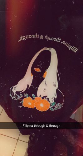 Customer photo review of Filipina Art Pinoy T-Shirt