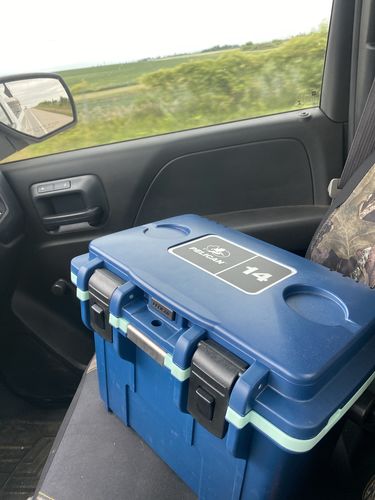Customer photo review of Pelican™ 14QT Personal Cooler & Dry Box