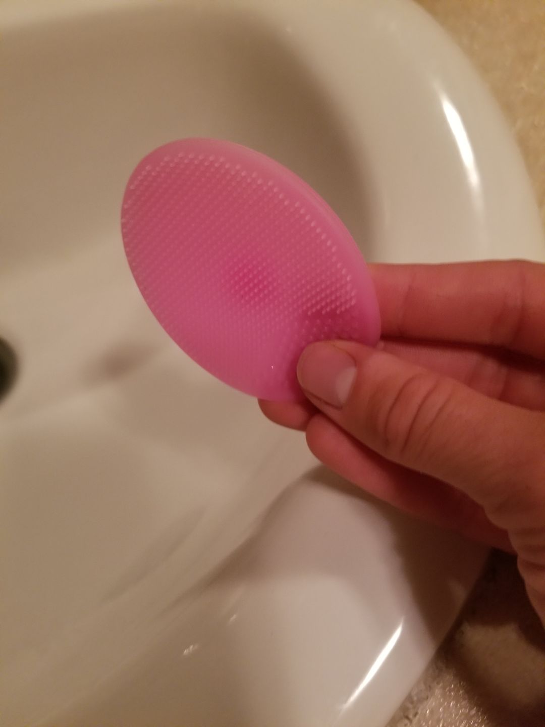 Customer photo review of Brosse silicone (nettoyage/massage)