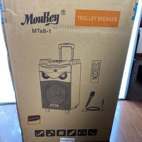 Moukey Portable Karaoke Machine 