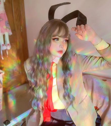 Customer photo review of Brown Lolita Wig  WS1274