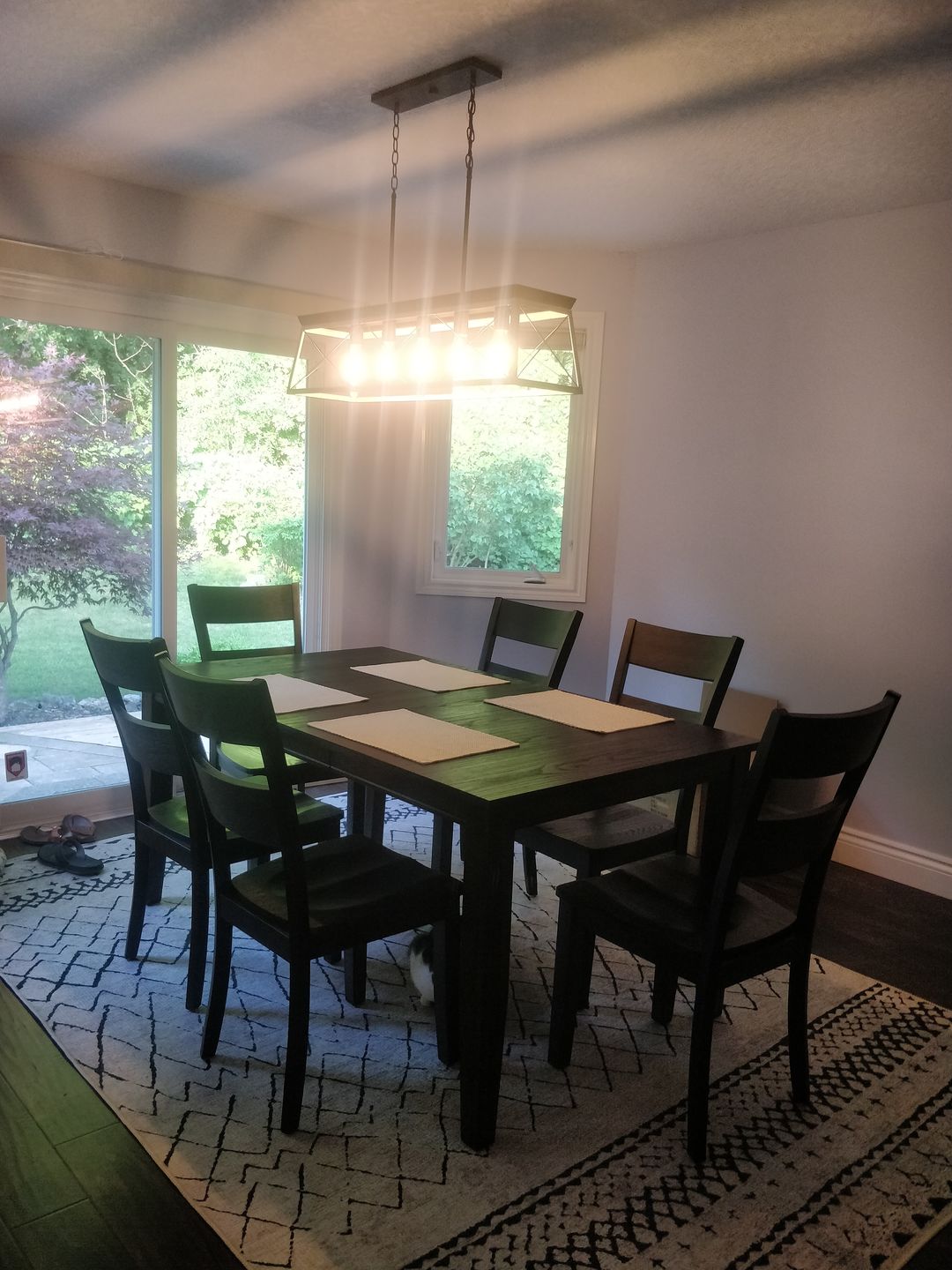 Customer photo review of Alma Scandi Silver Rug