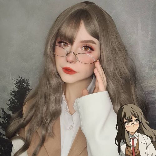 Customer photo review of Brown Lolita Wig  WS1274