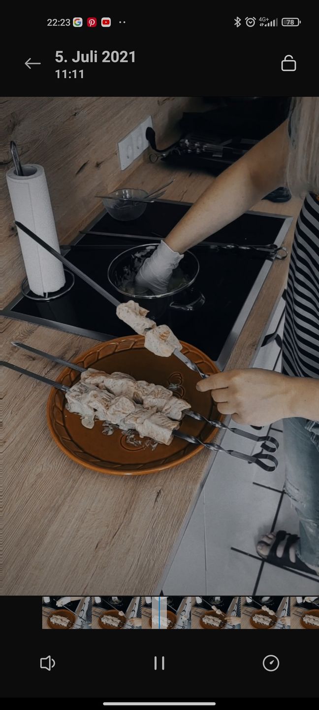 Customer photo review of Lachs-Schaschlik – zart mariniert & besonders edel | mySchaschlik