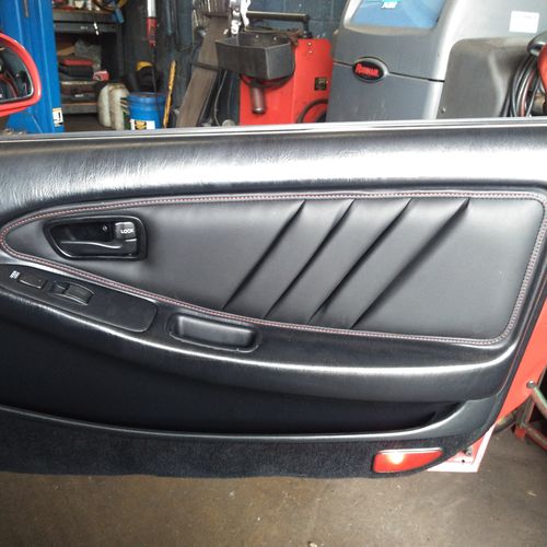 Customer photo review of MR2Heaven Door Panel Leather "Door Card" Inserts