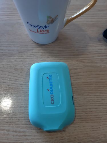Customer photo review of FreeStyle Libre silikonska maskica: 2+1 GRATIS