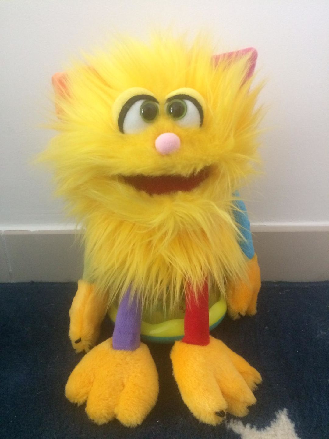 Customer photo review of Marionnette Chamicki Monstre Jaune