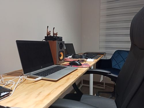 Customer photo review of Escritorio MIMA 90 x 50 Blanco