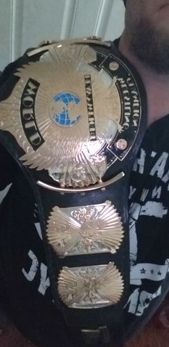 Customer photo review of NWA US Tag Belt