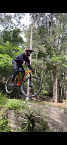 Customer photo review of Red Skull & Chain MTB Drifit