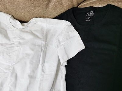 Customer photo review of 【Classic】2枚組！アメリカンレトロコットン100%半袖Tシャツ