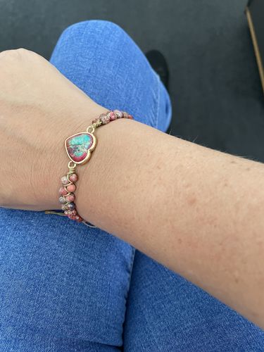 Customer photo review of LEIDENSCHAFT-HERZ-FREUNDSCHAFTS-ARMBAND