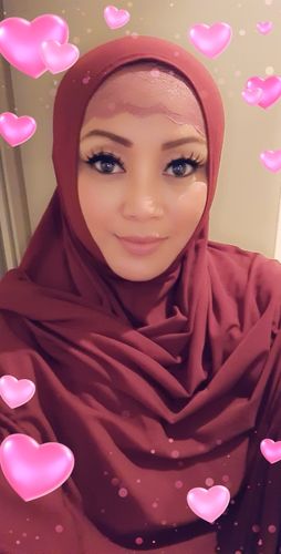 Customer photo review of Womens Jilbabs - 19 Burgandy