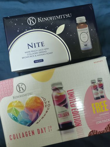Customer photo review of Collagen Diamond 16's+2's + Collagen Nite 10's
