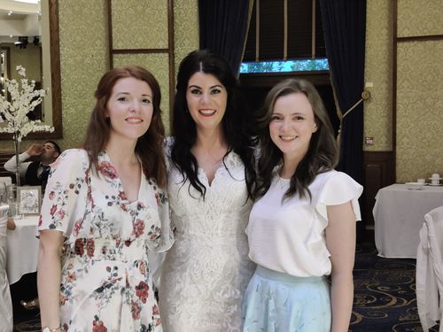 Customer photo review of Zoe Offwhite Angel Sleeve Blouse