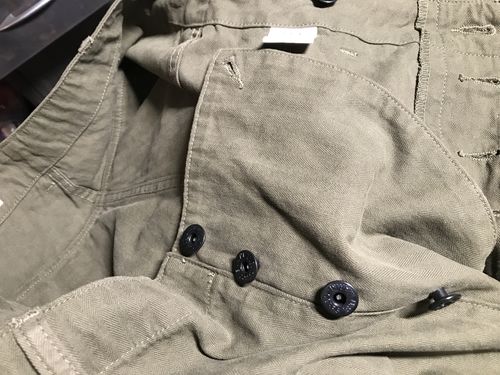 Customer photo review of 1944 Model USMC 10oz HBT Cotton P-44 Utility Shorts