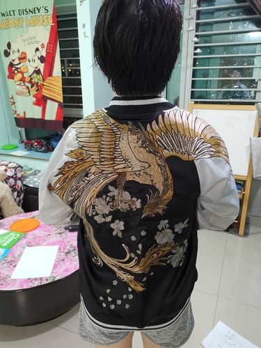 Customer photo review of Phoenix Sukajan Souvenir Jacket