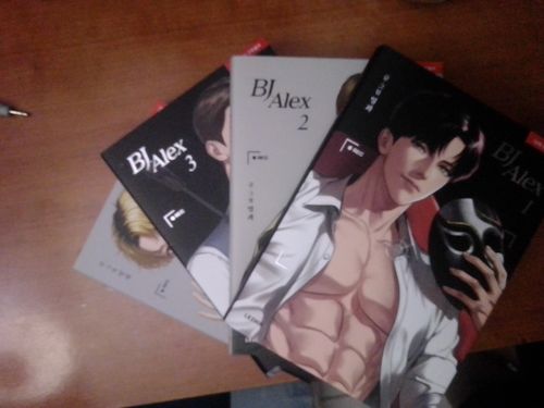 Customer photo review of BJ Alex - Manhwa Books - KOREAN Version