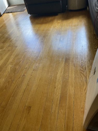 Customer photo review of Natural Wood Seasoning Beeswax Furniture Polish Wax Ｗood Cleaner Conditioner