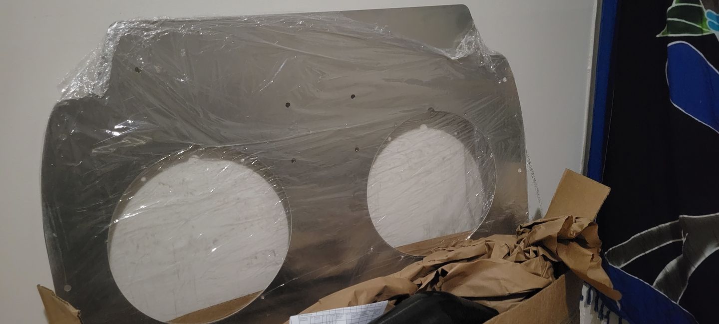Customer photo review of Engine Lid Dual Fan Shroud (Forged Carbon Fiber/Mirror Finish/Carbon Fiber/Raw Aluminum)