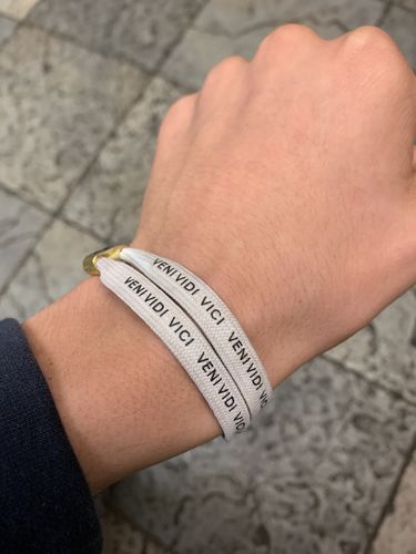 Customer photo review of 3.0 VENI VIDI VICI - WHITE X GOLD