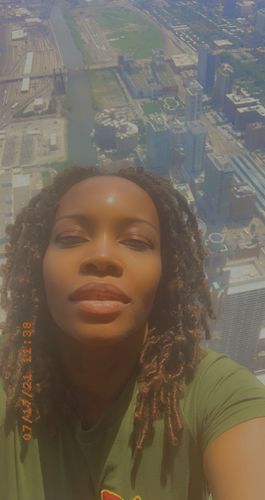 Customer photo review of Neala Green Contact Lenses(12 months wear)