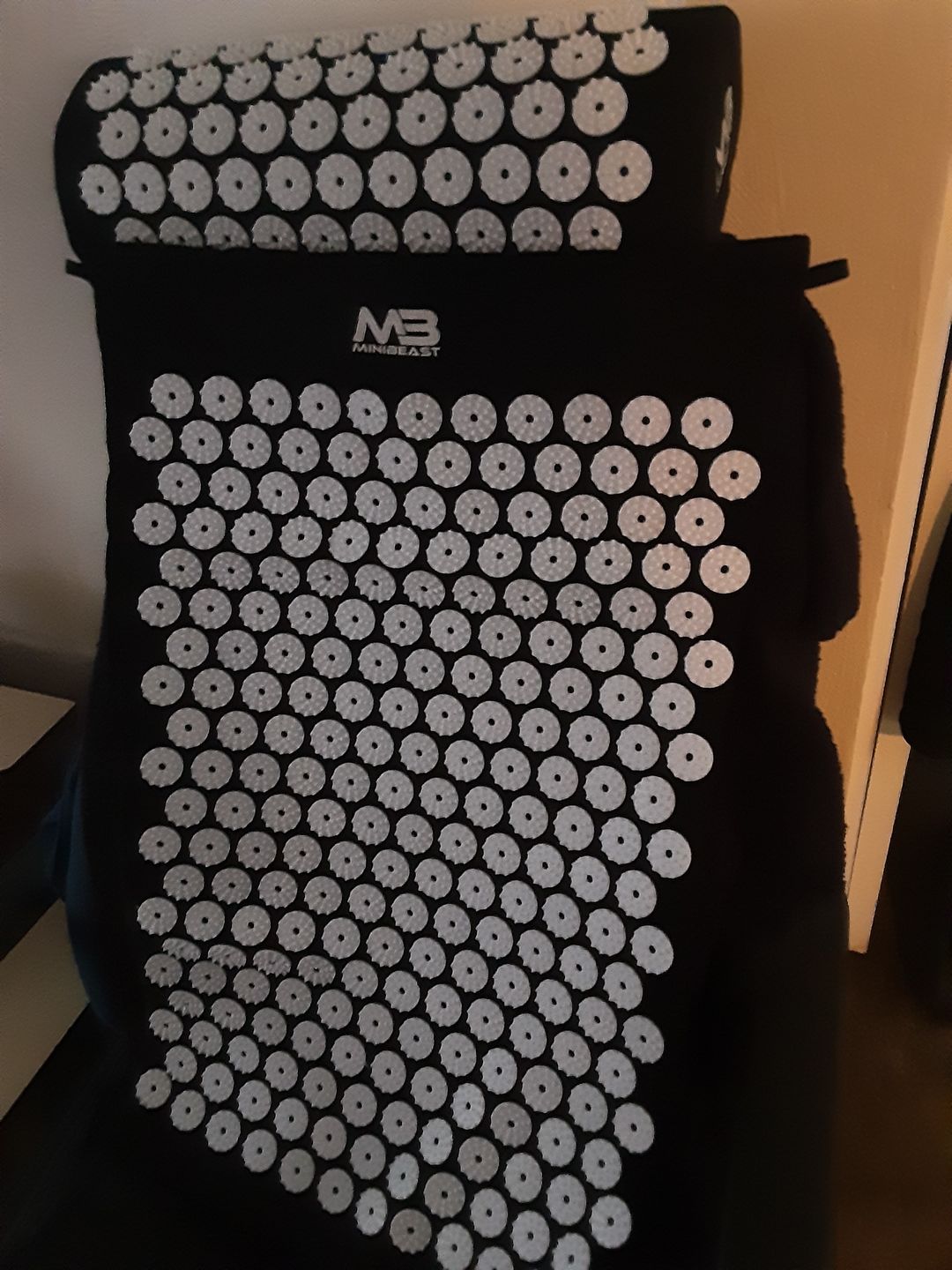 Customer photo review of MINIBEAST ACUPRESSURE MAT