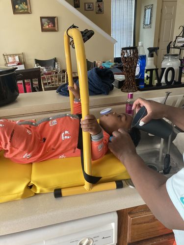 Customer photo review of Shampoo Mat Deluxe