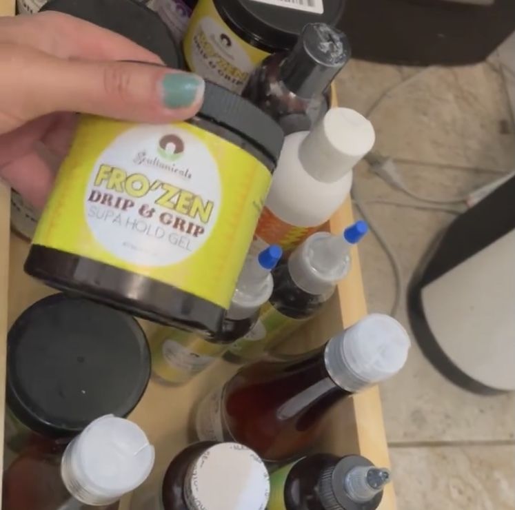 Customer photo review of FRO'ZEN- Drip & Grip, Supa Hold Gel