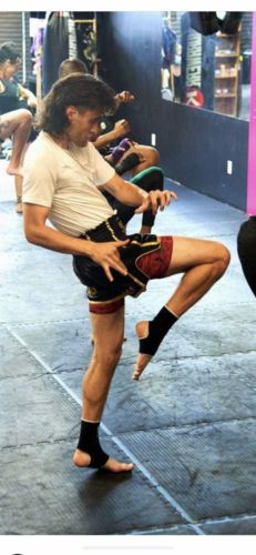 Customer photo review of THE GOLDEN ERA MUAY THAI SHORTS