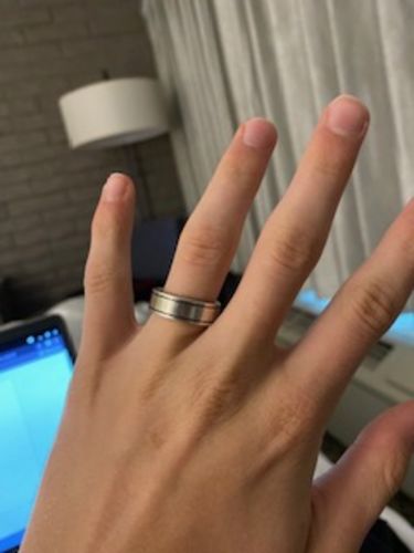Customer photo review of Band 2.0 Ring (Silver)