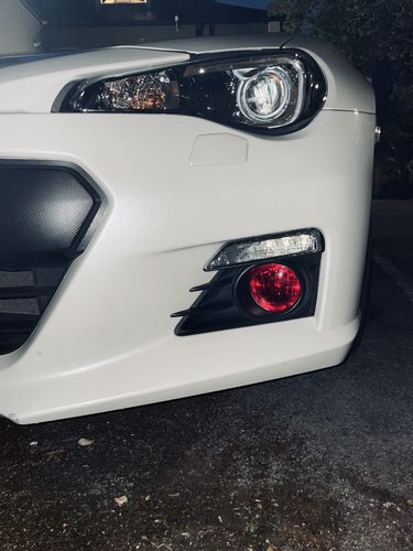 Customer photo review of Subaru BRZ Fog Light Armour (2012+)